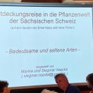 Vortrag Pflanzenwelt der Sächsischen Schweiz