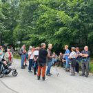 Familienexkursion durch die Waldhusche