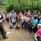 Familienexkursion durch die Waldhusche
