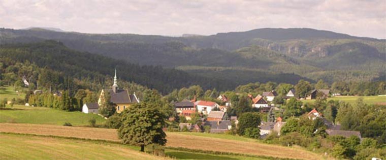 Blick auf Hinterhermsdorf